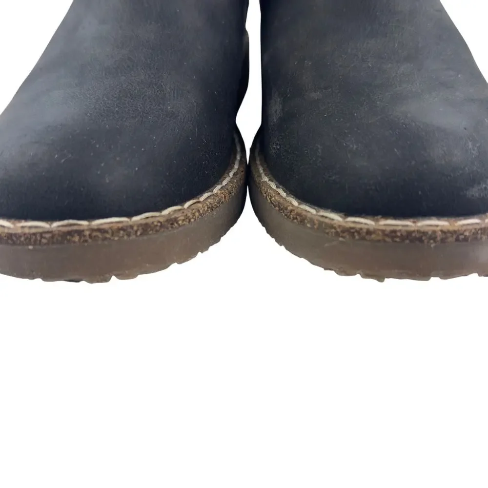 Blowfish Chillin Shr Black Faur Fur Comfortable Chelsea Boots Women's Size 6.5